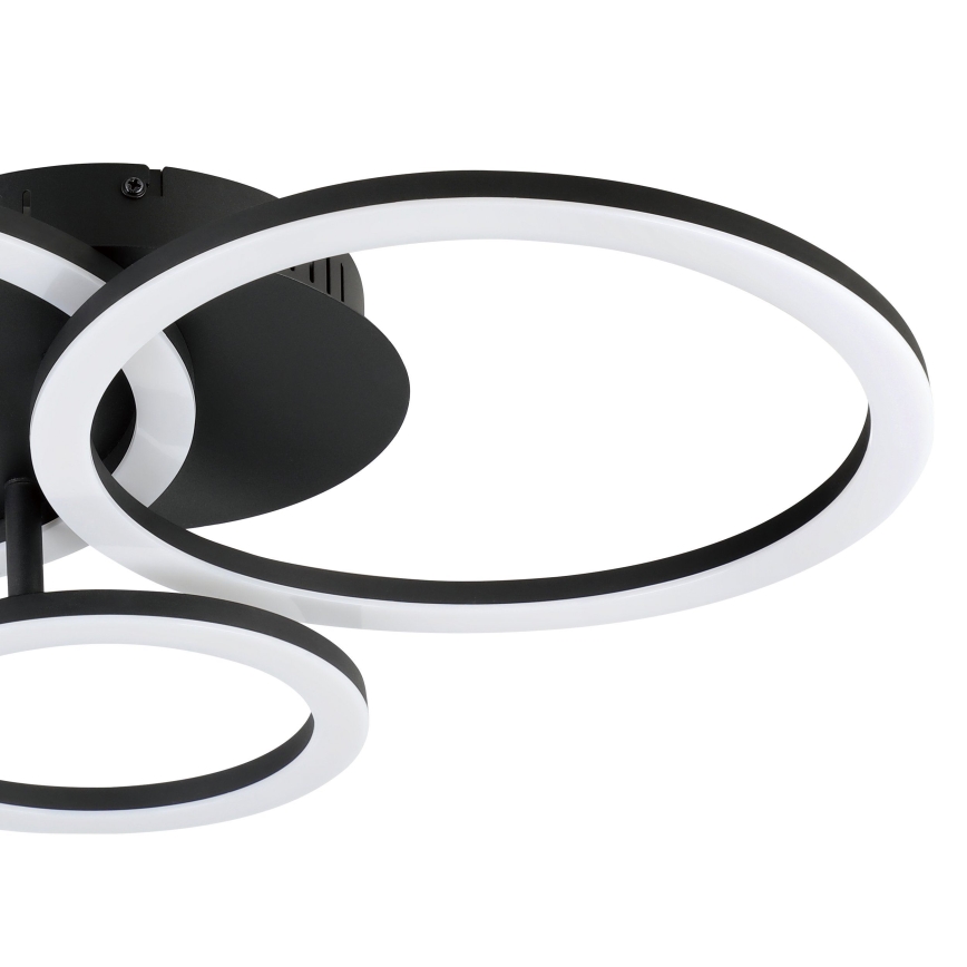 Eglo 31771 - LED Dimbar taklampa PARRAPOS-Z LED/33W/230V 3000-6500K svart