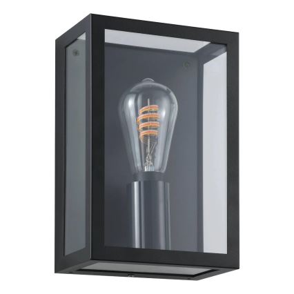 Eglo 31778 - LED RGBW dimbar utomhusvägglampa ALAMONTE-Z LED/4,9W/230V 3000K IP44 svart