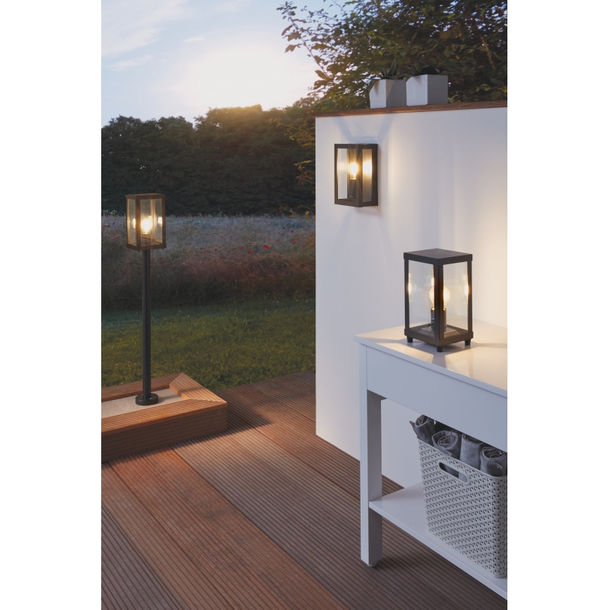 Eglo 31778 - LED RGBW dimbar utomhusvägglampa ALAMONTE-Z LED/4,9W/230V 3000K IP44 svart