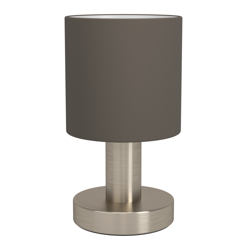 Eglo - Bordslampa 1xE14/40W/230V brun/matt krom