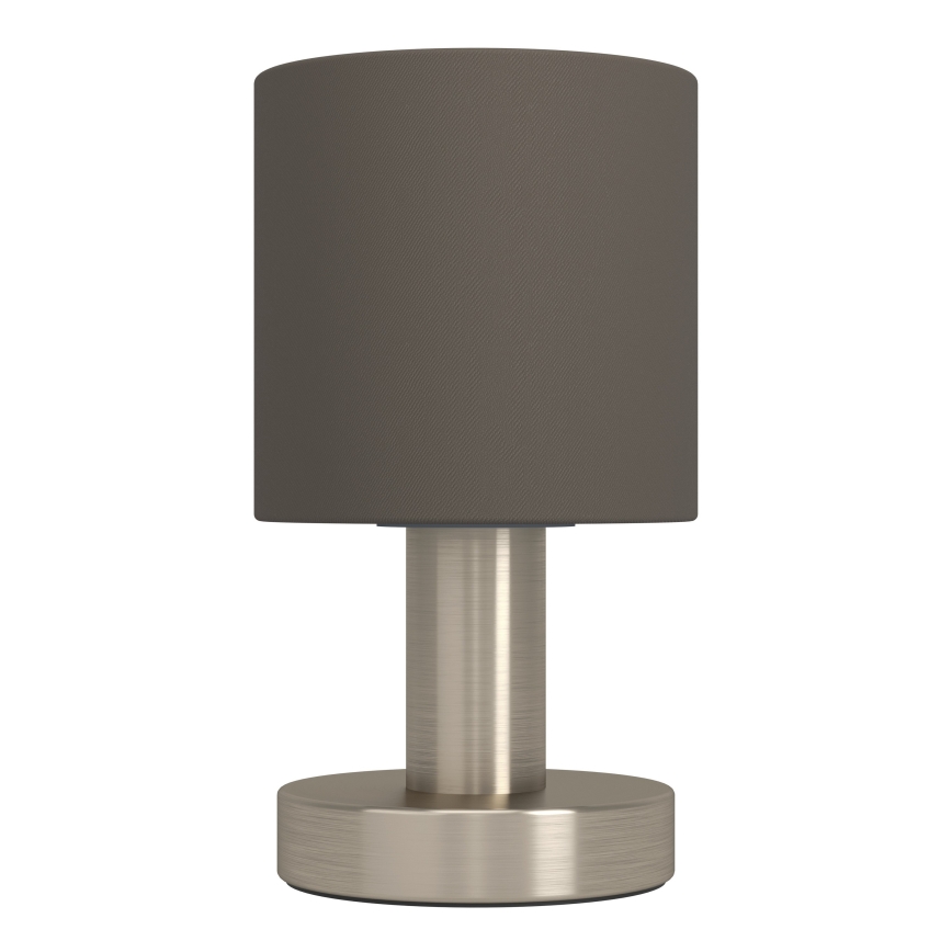 Eglo - Bordslampa 1xE14/40W/230V brun/matt krom