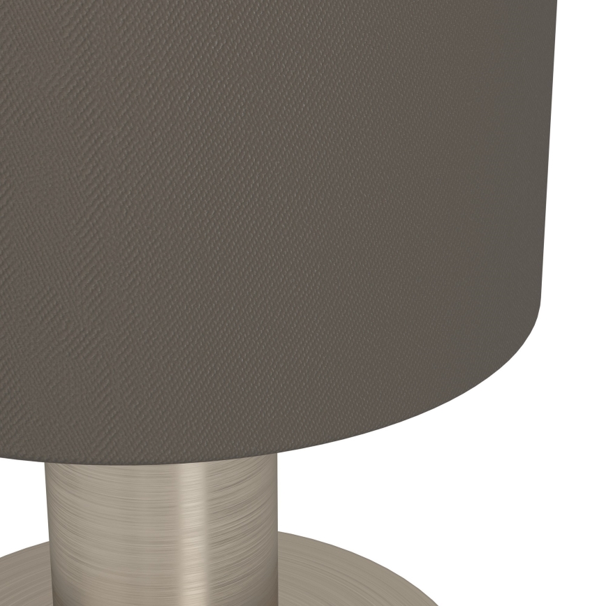 Eglo - Bordslampa 1xE14/40W/230V brun/matt krom