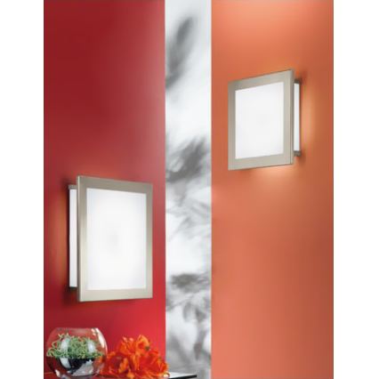 Eglo 31895 - Taklampa AURIGA 4xE14/25W/230V 30x30 cm mattkrom