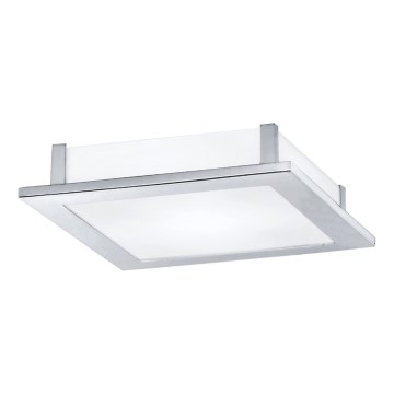 Eglo 31896 - Taklampa AURIGA 4xE14/25W/230V 30x30 cm blank krom