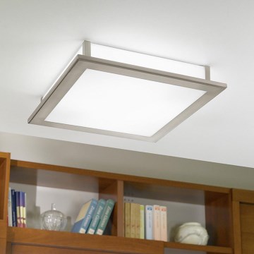Eglo 31897 - Taklampa AURIGA 4xE14/40W/230V 38,5 cm mattkrom