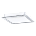 Eglo 31898 - Taklampa AURIGA, 4xE14/40W/230V, 38,5 x 38,5 cm, blank krom