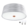 Eglo 32111- LED taklampa FONSEA 1 2xE27/9W/230V silver/koppar