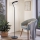 Eglo 32327 - LED RGBW dimmerbar golvlampa MARGHERA-C LED/15,5W/230V 2700-6500K svart