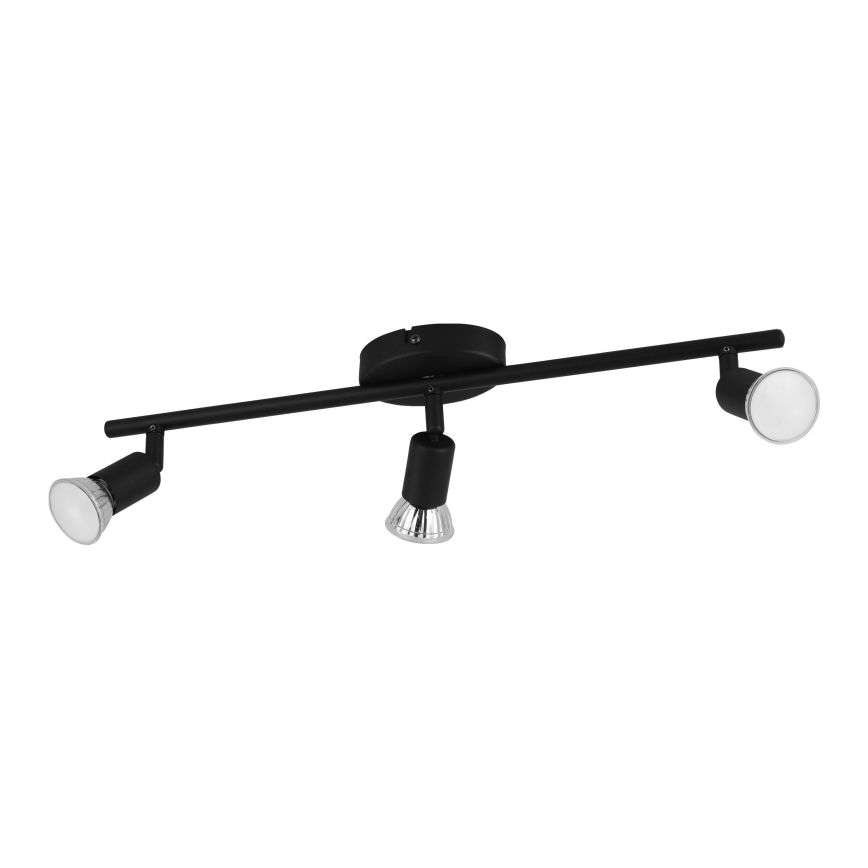 Eglo - LED spotlight 3xGU10/2,8W/230V 3000K svart