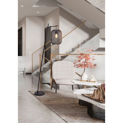 Eglo - Golvlampa 1xE27/60W/230V