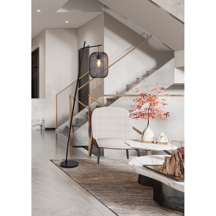 Eglo - Golvlampa 1xE27/60W/230V