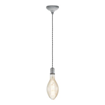 Eglo 32534 - Ljuskrona med snöre YORTH 1xE27/60W/230V