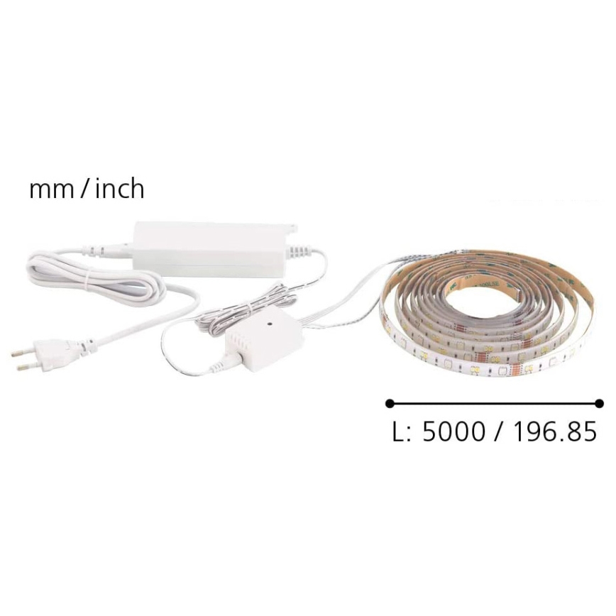 Eglo - LED RGB-remsa 5m STRIPE-C LED/19W/230V