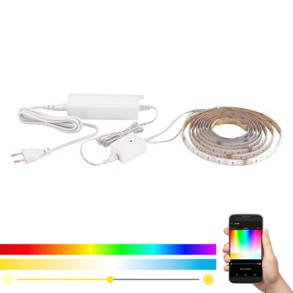 Eglo - LED RGB-slinga 3m STRIPE-C LED-RGB/11,4W/230V