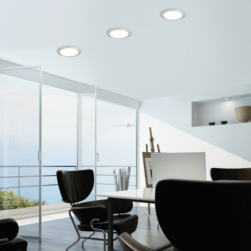 Eglo - LED RGB dimbar infälld takarmatur FUEVA-C LED/10,5W/230V Ø 17 cm