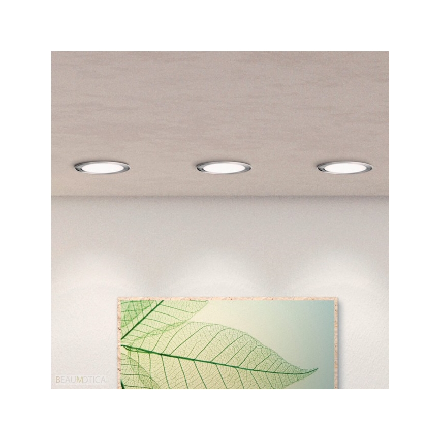 Eglo - LED RGB dimbar infälld takarmatur FUEVA-C LED/10,5W/230V Ø 17 cm