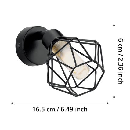 Eglo 32765 - LED Väggspotlight ZAPATA 1xG9/3W/230V