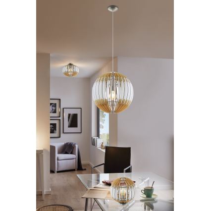 Eglo 32844 - Taklampa OLMERO 1 1xE27/60W/230V