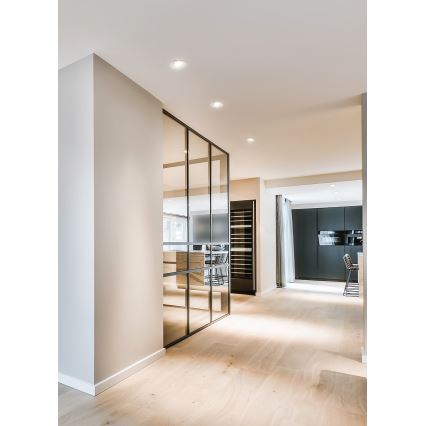 Eglo - SET 3x Infälld Belysning SARTIANO 1xLED/5W/230V