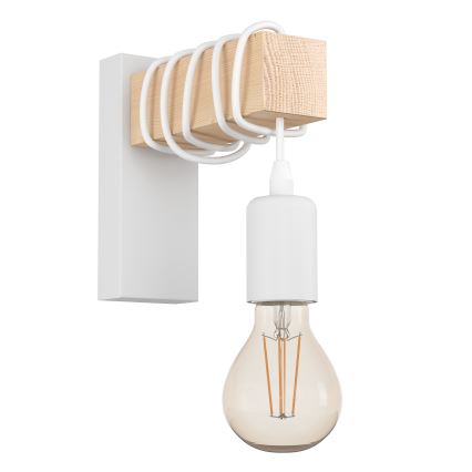 Eglo - Vägglampa TOWNSHEND 1xE27/10W/230V