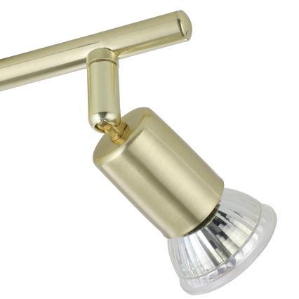 Eglo - LED spotlight 2xGU10/2,8W/230V 3000K guld