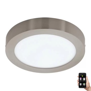 Eglo 33214 - Dimbart LED RGBW taklampa FUEVA-C LED/21W/230V Ø 30 cm