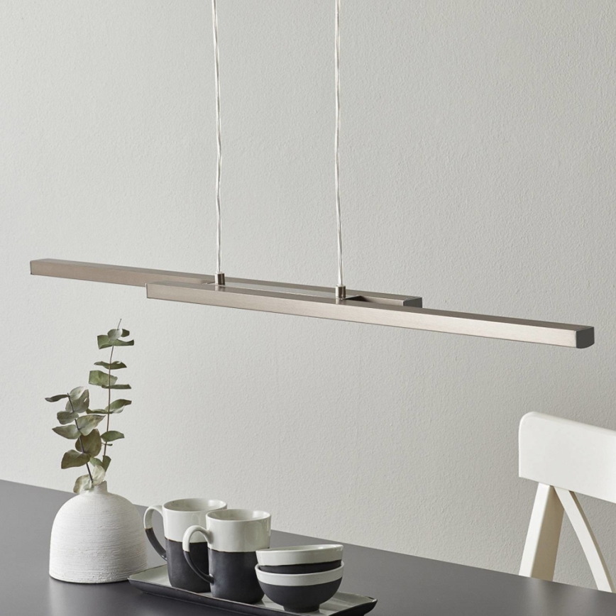 Eglo 33232 - LED RGBW dimmbar pendel med vajer FRAIOLI-C LED/34W/230V matt krom