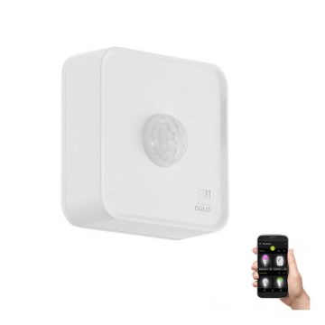 Eglo 33236 - Utomhusrörelsesensor och skymningssensor CONNECT SENSOR 3xAA 12 m vit IP44