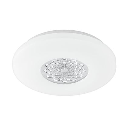 Eglo 33248 - LED RGBW dimbar taklampa CAPASSO-C LED/17W/230V 2700-6500K Ø 34 cm