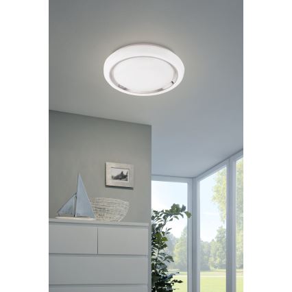 Eglo 33254 - LED RGBW dimbar taklampa CAPASSO-C LED/17W/230V 2700-6500K Ø 34 cm