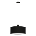 Eglo 33355 - AMANI takpendel på kabel, 1xE27/60W/230V, Ø 53 cm, svart