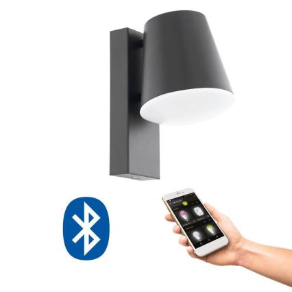 Eglo 33559 - LED Dimbart utomhus vägglampa CALDIERO-C 1xE27/9W/230V IP44