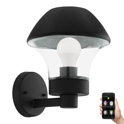 Eglo 33567 - LED-dimmbar utomhusvägglampa VERLUCCA-C 1xE27/9W/230V IP44