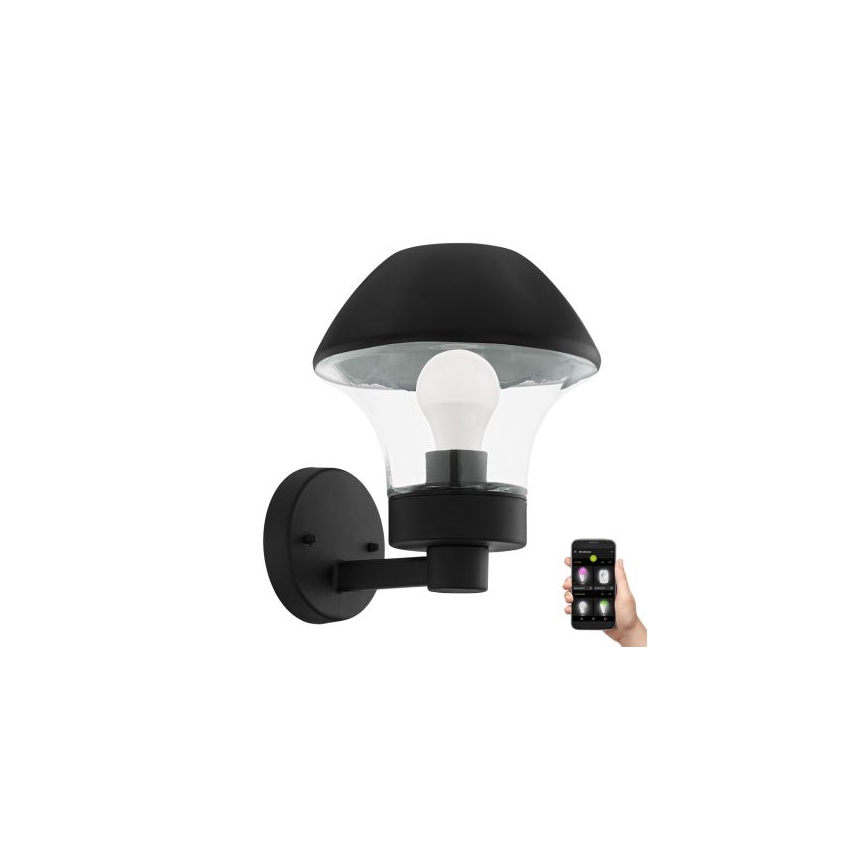 Eglo 33567 - LED-dimmbar utomhusvägglampa VERLUCCA-C 1xE27/9W/230V IP44