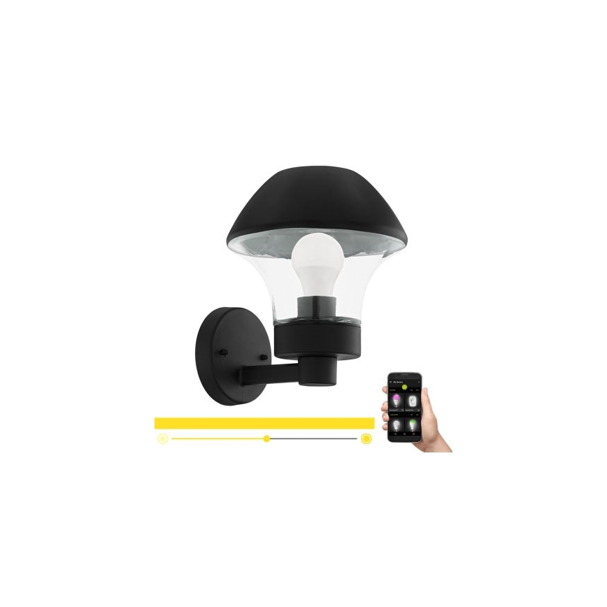 Eglo 33567 - LED-dimmbar utomhusvägglampa VERLUCCA-C 1xE27/9W/230V IP44