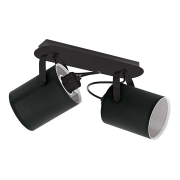 Eglo 33646 - Spotlampa VILLABATE 2xE27/10W/230V