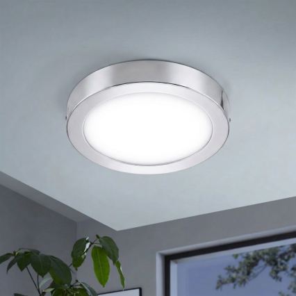 Eglo 33667 - LED RGBW dimbar takarmatur för badrum FUEVA-C LED21W/230V Ø 30 cm IP44