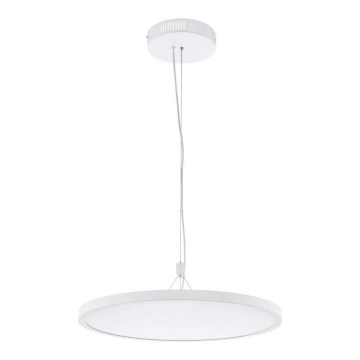 Eglo 33676 - LED RGBW dimbar pendellampa CERIGNOLA-C LED/32W/230V 2700-6500K vit + fjärrkontroll