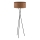 Eglo 33705 - Golvlampa CANNAFESCA 1xE27/60W/230V brun/svart