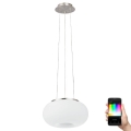 Eglo 33766 - LED RGBW Dimbar taklampa OPTICA-C LED/22W/230V 2700-6500K Ø 37,5 cm
