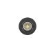 Eglo - Dimbar infälld LED belysning/6W/230V svart