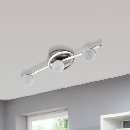 Eglo 34024 - LED taklampa AQUINO 3xLED/3,5W/230V + LED/4,5W + LED/7W