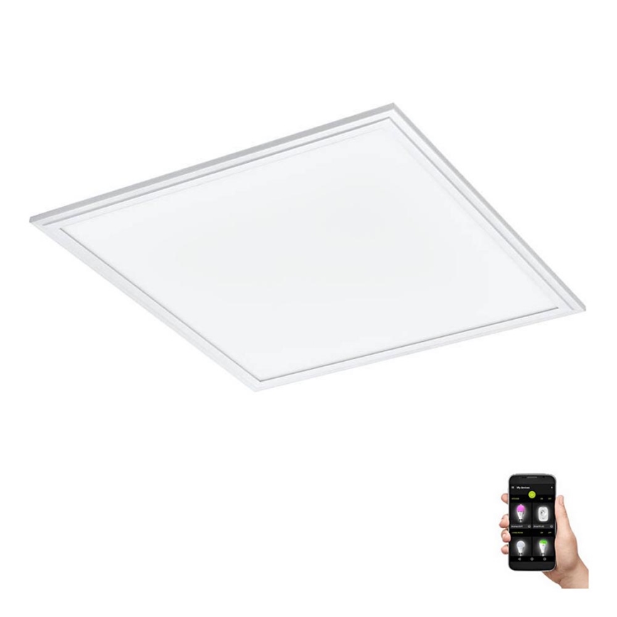 Eglo 34038 - LED Ljusreglerad fäst panel SALOBRENA-CL LED/31W/230V 2700-6500K 60x60 cm vit