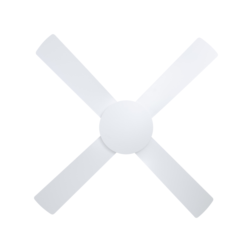 Eglo - Takfläkt 52 W/230 V med fjärrkontroll, vit