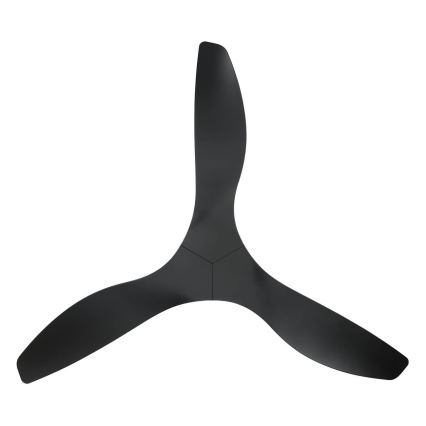 Eglo - Takfläkt Ø 132 cm svart + fjärrkontroll