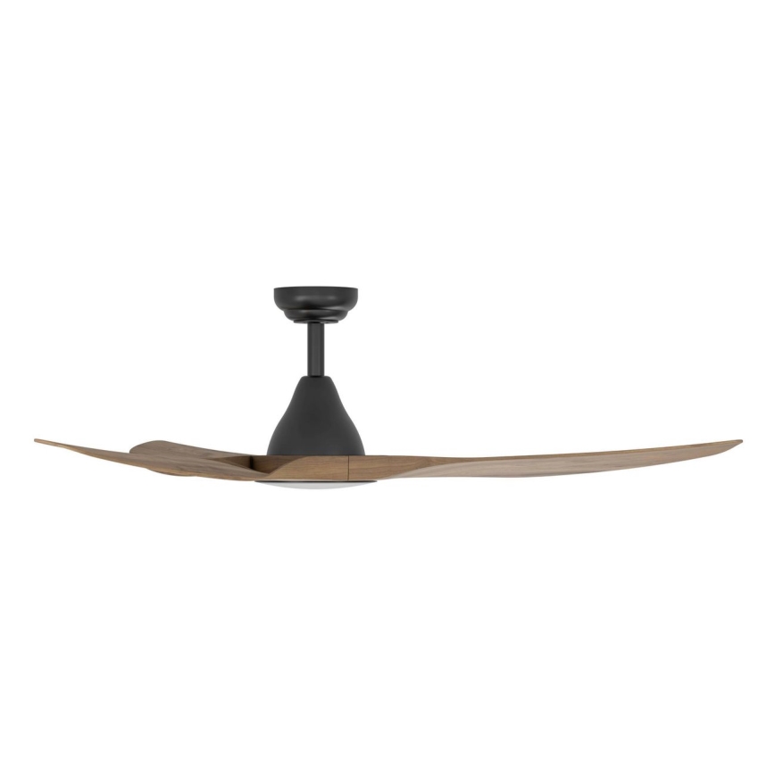 Eglo - LED takfläkt LED/19W/230V Ø132 cm brun + fjärrkontroll