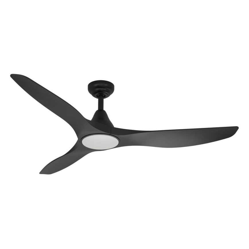 Eglo - LED-takfläkt LED/20W/230V 3000/4000/5000K Ø 132 cm svart + fjärrkontroll