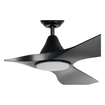 Eglo - LED-takfläkt LED/20W/230V 3000/4000/5000K Ø 132 cm svart + fjärrkontroll