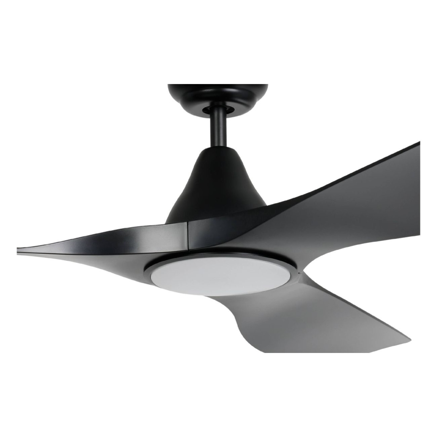 Eglo - LED-takfläkt LED/20W/230V 3000/4000/5000K Ø 132 cm svart + fjärrkontroll