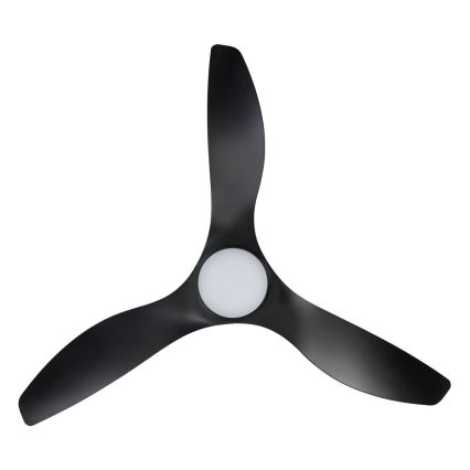 Eglo - LED takfläkt LED/19W/230V Ø 132 cm svart + fjärrkontroll